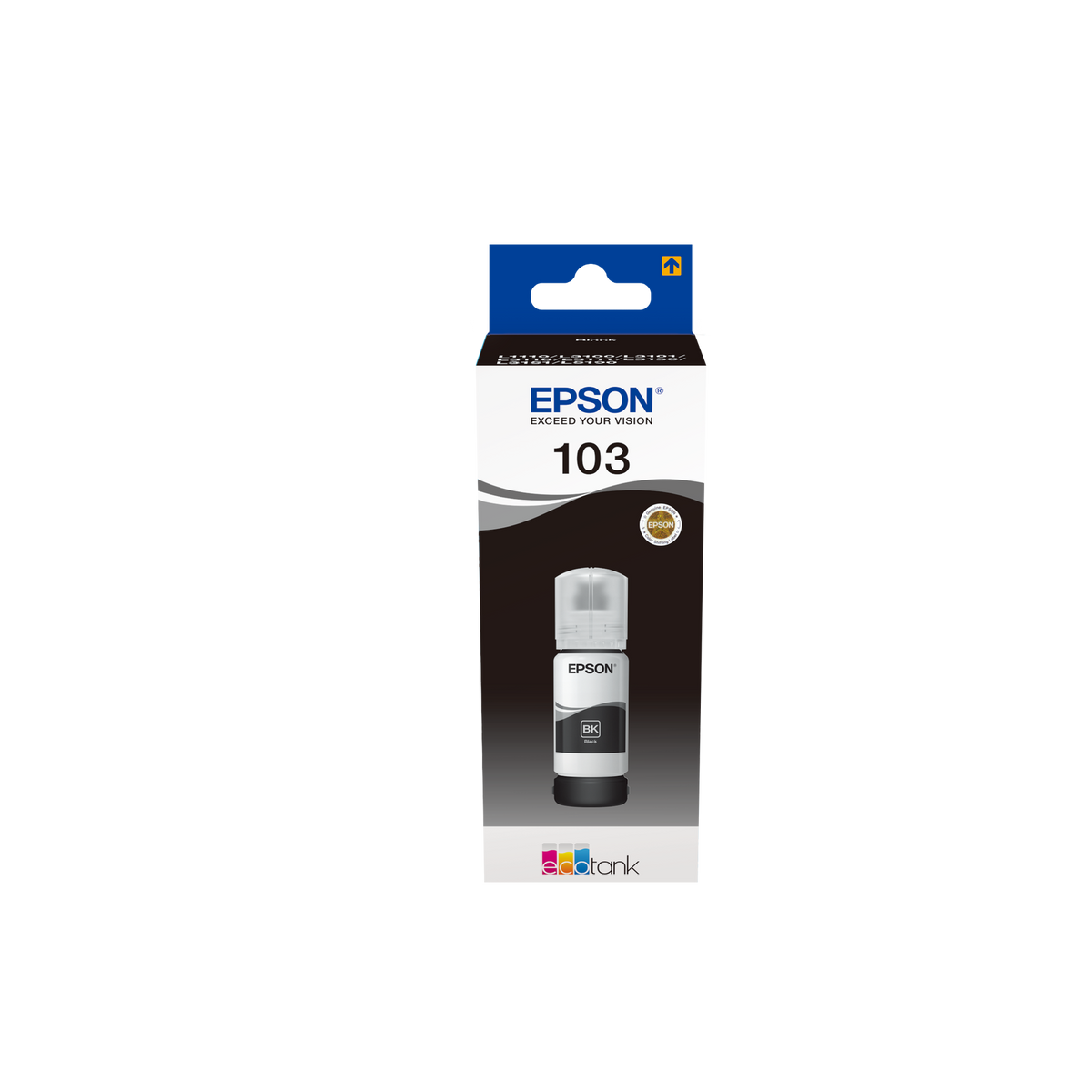 EPSON EcoTank 103 Black Ink Bottle - EP-C13T00S14A