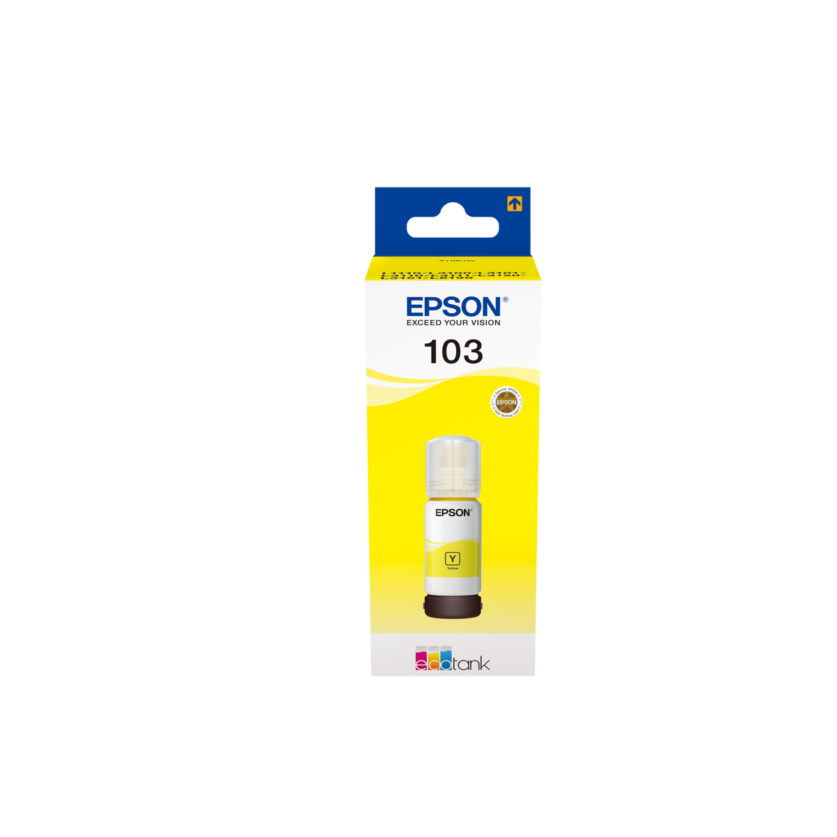 EPSON EcoTank 103 Yellow Ink Bottle - EP-C13T00S44A