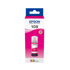 EPSON 108 EcoTank Magenta Ink Bottle - EP-C13T09C34A
