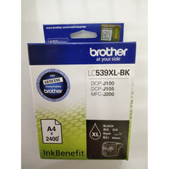 BROTHER Super High Yield Ink Cartridge Black 2,400 pages LC539BKXL