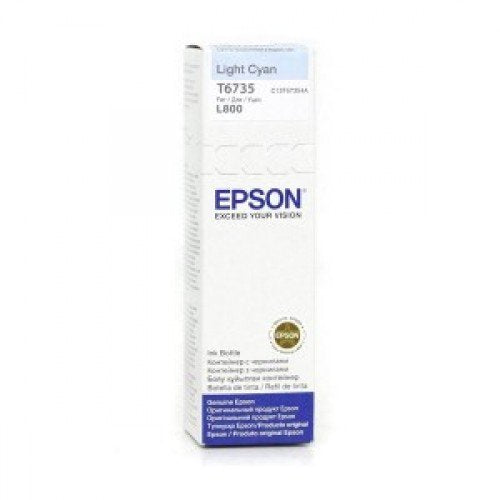 EPSON T6735 Light Cyan ink bottle 70ml