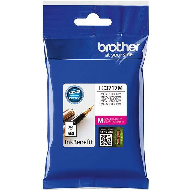 BROTHER INK CARTRIDGE MAGENTA , MFC-J2330DW LC3717M