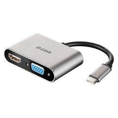 D-Link USB C to HDMI & VGA Adapter Cable DUB-V210