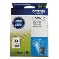 BROTHER Super High Yield Ink Cartridge Black 1,300 pages    DCP-J100 LC535XLC