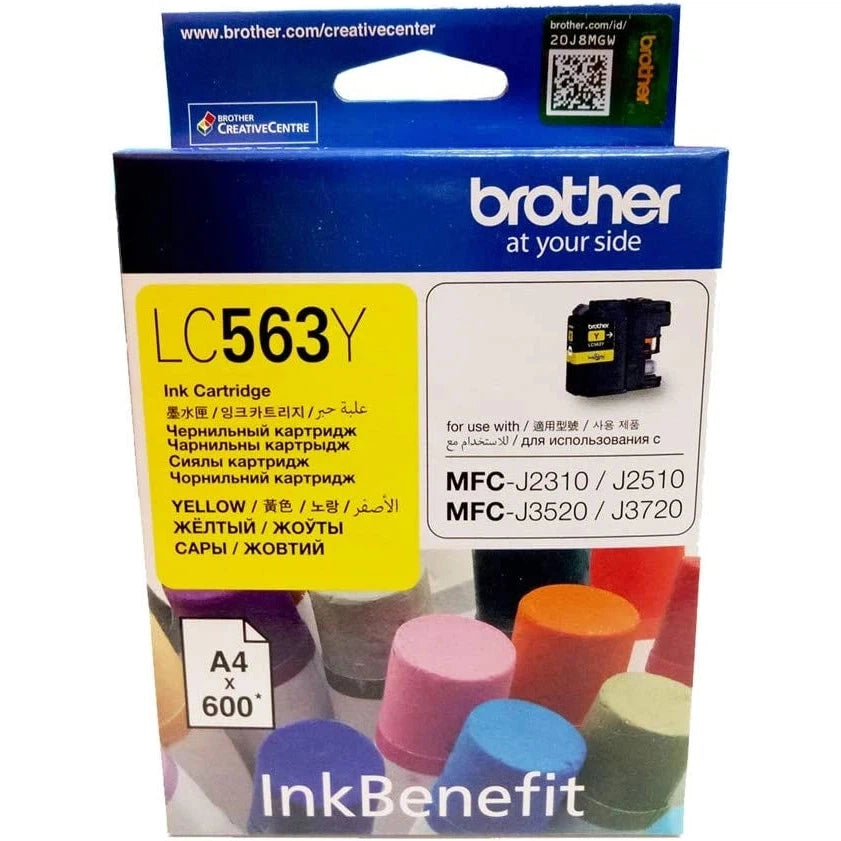 BROTHER  Magenta Cartridge 600  pages   MFC-J3520 LC563 - MG