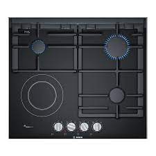 BOSCH 3 Gas +1 Electric Built In Hob, 60cm, Front Knobs PRY6A6B70