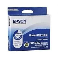 EPSON SIDM Black Ribbon Cartridge for LQ-670/680/pro/860/1060/25xx (C13S015262BA)