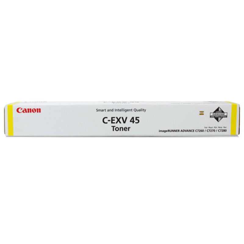 Canon C-EXV45 Yellow Toner Cartridge (Original)