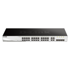 D-Link Systems 28-Port Gigabit Web Smart Switch DGS-1210-28