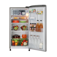 LG Single Door Refrigerator  Silver GL-B201SLLB
