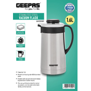 GEEPAS 1.6L Stainless Steel Multipurpose Vacuum Flask GVF27017