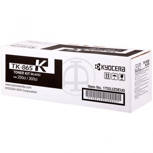 Kyocera TK-865K Black Toner Cartridge For Kyocera TASKalfa 250ci printer