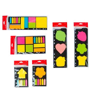 OFFICEPOINT STICKY NOTES FLUORESCENT ASSORTED